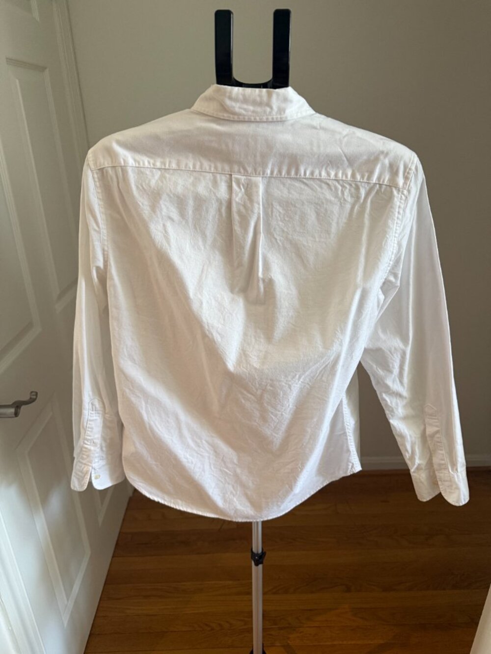 J. Crew slim untucked white cotton shirt - size small - Picture 2 of 6